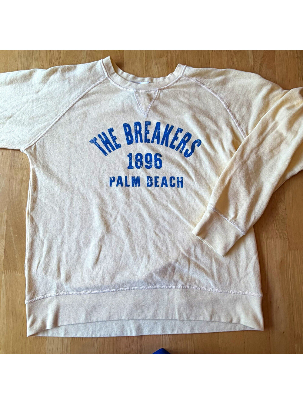 The Breakers Palm Beach 1896 Graphic Logo Fleece Crewneck Pullover XS